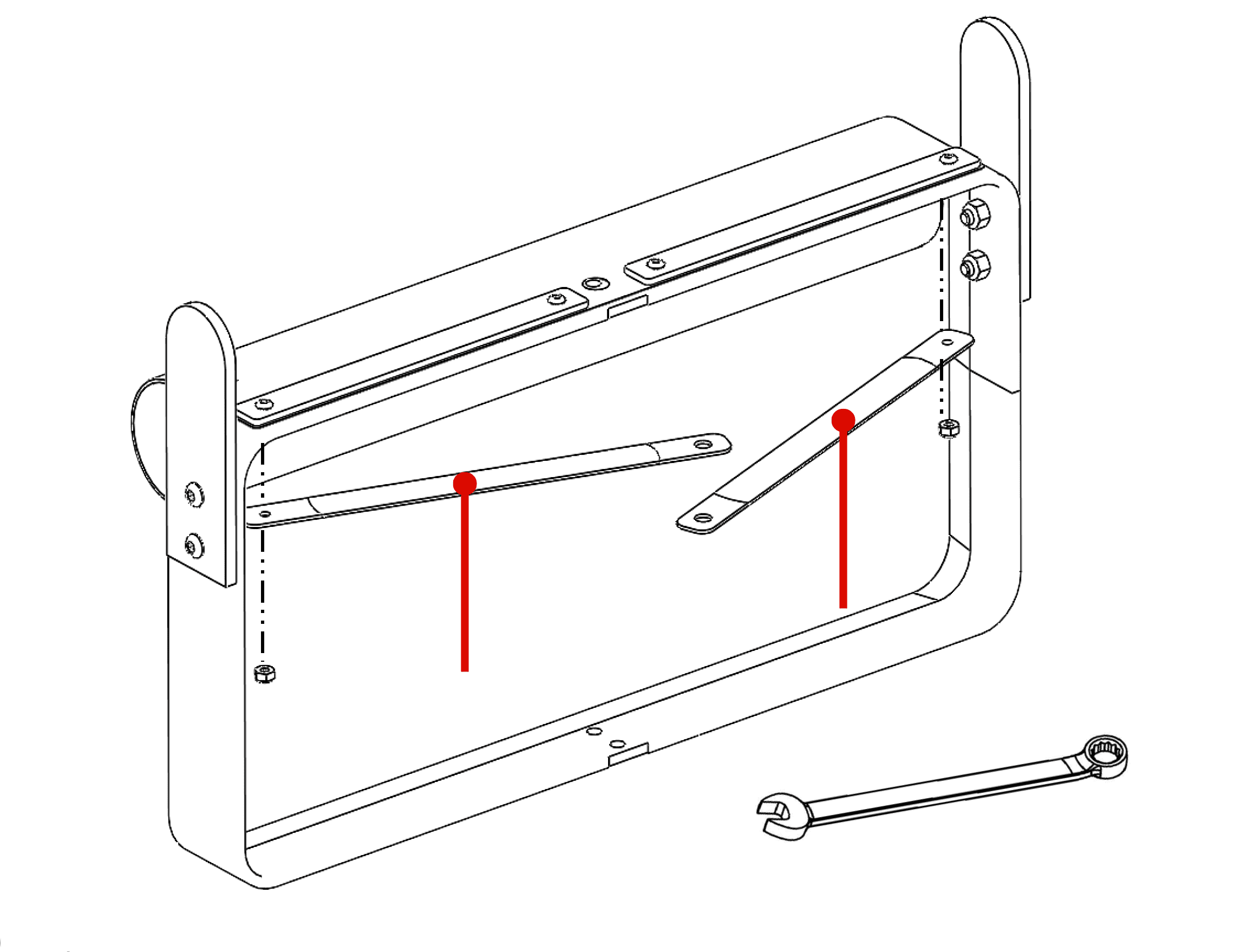 Braces Kit (set of 2).